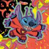 Ravensburger - Puzzle Disney Stitch in ritmul muzicii 3x49 piese - RVSPC01070