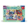 Ravensburger - Puzzle Disney Stitch in ritmul muzicii 3x49 piese - RVSPC01070