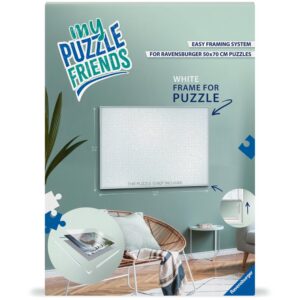 Ravensburger - Rama alba pentru puzzle de 1000 de piese 50 x 70 cm - RVSPA01248