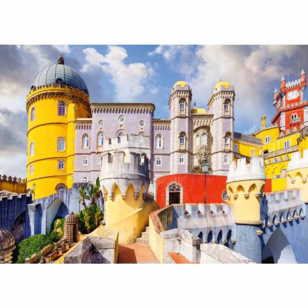 Ravensburger - Puzzle castele minunate Palatul Pena Portugalia 1000 piese - RVSPA01314