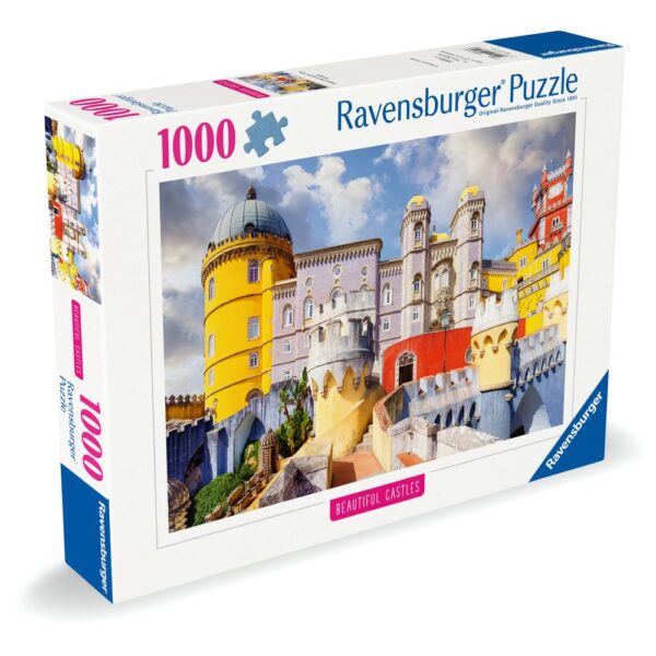 Ravensburger - Puzzle castele minunate Palatul Pena Portugalia 1000 piese - RVSPA01314