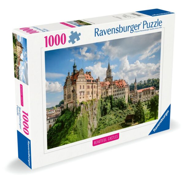 Ravensburger - Puzzle castele minunate Castelul Sigmaringen Germania 1000 piese - RVSPA01317