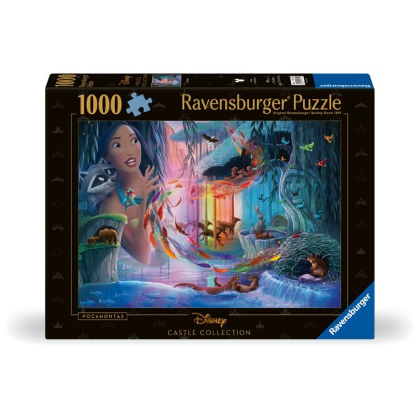 Ravensburger - Puzzle colectia de castele Disney Pocahontas 1000 piese - RVSPA01344