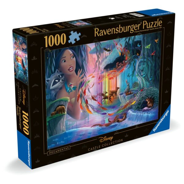 Ravensburger - Puzzle colectia de castele Disney Pocahontas 1000 piese - RVSPA01344