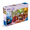Ravensburger - Puzzle pentru varstnici anotimpuri muzicale cu sablon de imagine si suport din carton 100 piese mari XL - RVSPA01366
