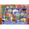 Ravensburger - Puzzle pentru varstnici pisicute pe raft cu sablon de imagine si suport din carton 200 piese mari XL - RVSPA01367