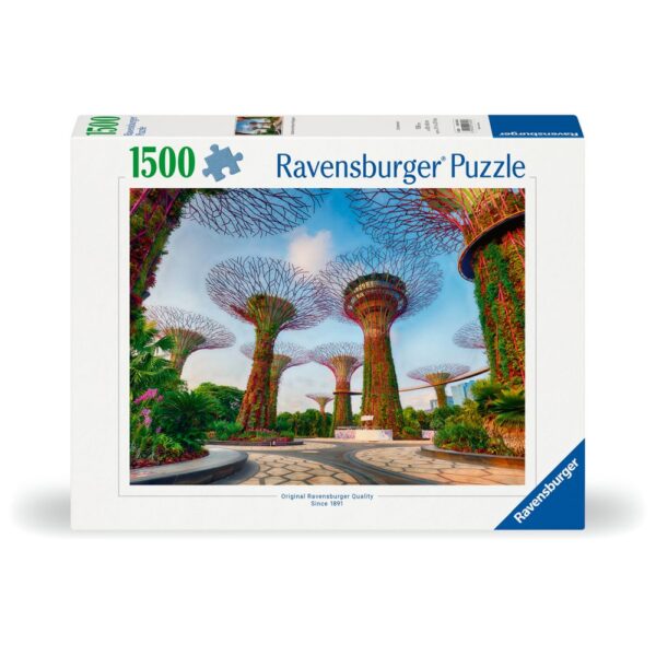 Ravensburger - Puzzle Gardens by the Bay Singapore 1500 piese - RVSPA01396