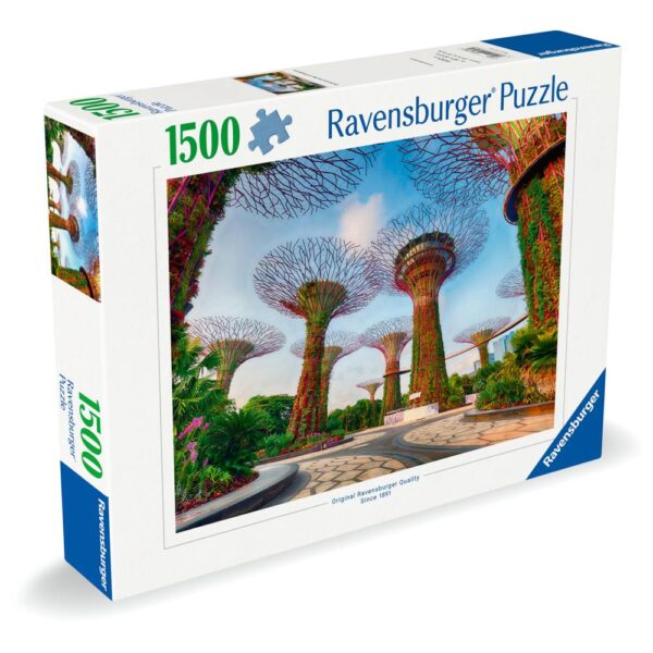 Ravensburger - Puzzle Gardens by the Bay Singapore 1500 piese - RVSPA01396