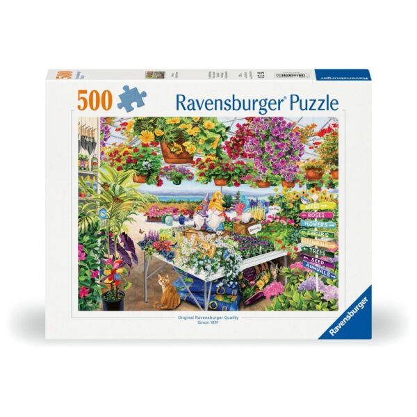 Ravensburger - Puzzle paradisul plantelor 500 piese - RVSPA01447