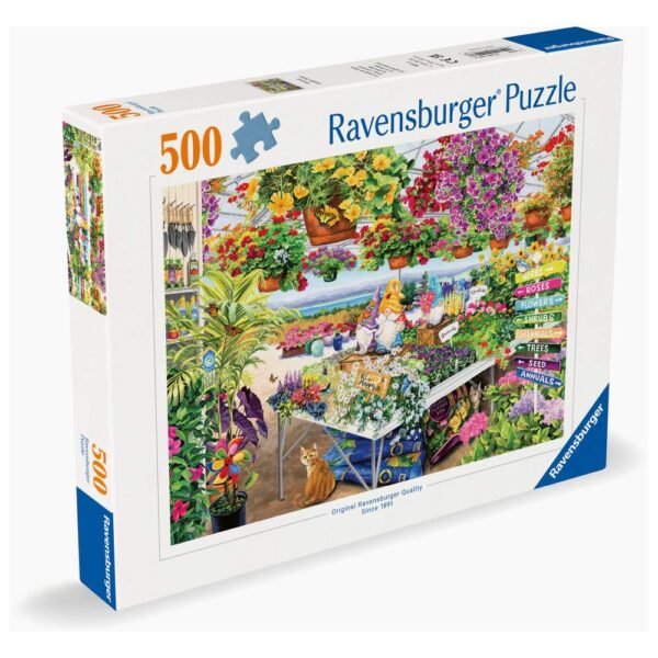 Ravensburger - Puzzle paradisul plantelor 500 piese - RVSPA01447
