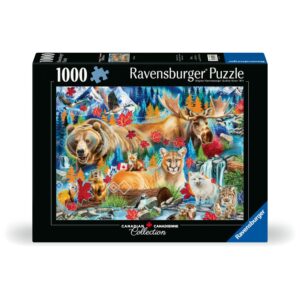 Ravensburger - Puzzle de colectie salbaticia Canadei 1000 piese - RVSPA01448