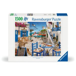 Ravensburger - Puzzle pisici in Mykonos Grecia 1500 piese - RVSPA01450