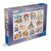 Ravensburger - Puzzle calendarul pisicutelor 1000 piese - RVSPA01452