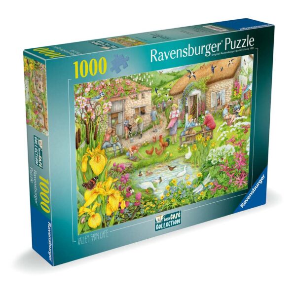 Ravensburger - Puzzle de colectie cafeneaua de la ferma 1000 piese - RVSPA01454