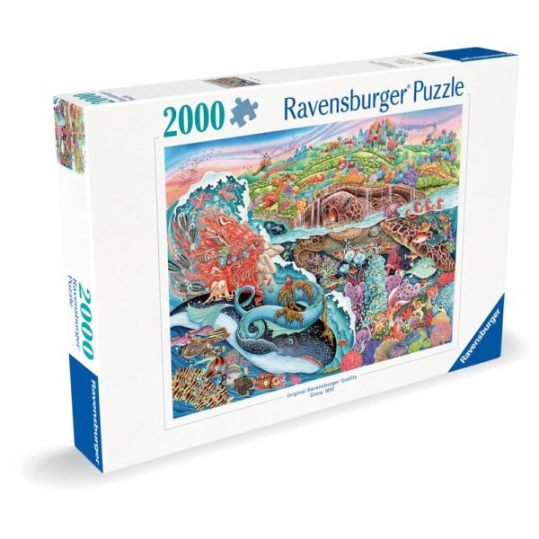 Ravensburger - Puzzle povestea adancurilor 2000 piese - RVSPA01484