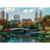 Ravensburger - Puzzle podul Bow Central Park New York 1000 piese - RVSPA01485