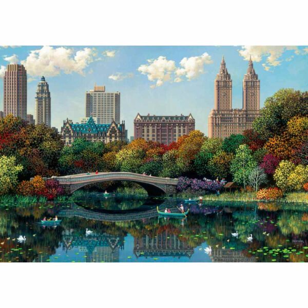 Ravensburger - Puzzle podul Bow Central Park New York 1000 piese - RVSPA01485