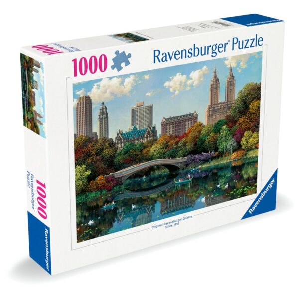 Ravensburger - Puzzle podul Bow Central Park New York 1000 piese - RVSPA01485