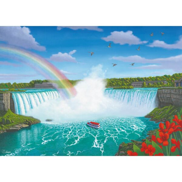 Ravensburger - Puzzle de colectie cascada Niagara Canada 1000 piese - RVSPA01486