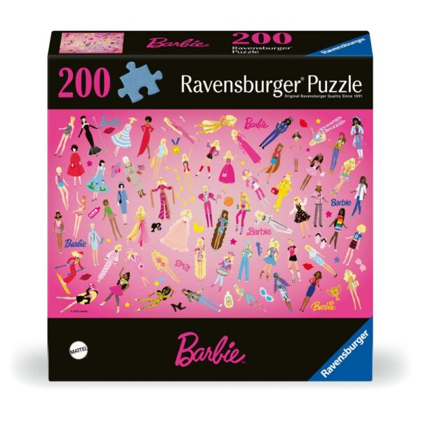 Ravensburger - Puzzle Moment lumea Barbie 200 piese - RVSPA01492