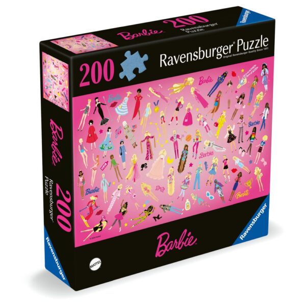 Ravensburger - Puzzle Moment lumea Barbie 200 piese - RVSPA01492