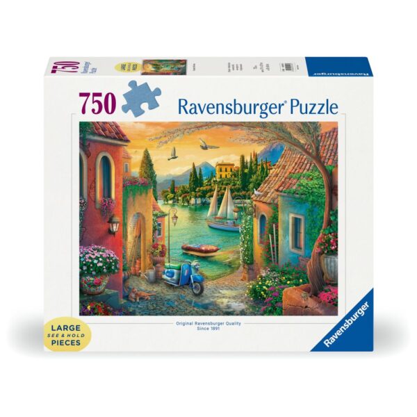 Ravensburger - Puzzle vedere din vila europeana 750 piese mari - RVSPA01516