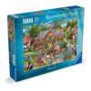 Ravensburger - Puzzle viata la sat 1000 piese - RVSPA01526