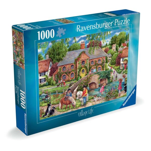 Ravensburger - Puzzle viata la sat 1000 piese - RVSPA01526
