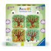 Ravensburger - Puzzle Up anotimpuri 4 puzzle contur 12 16 20 24 piese - RVSPC04002