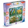Ravensburger - Puzzle Up dinozauri 4 puzzle 25 36 42 56 piese - RVSPC04003
