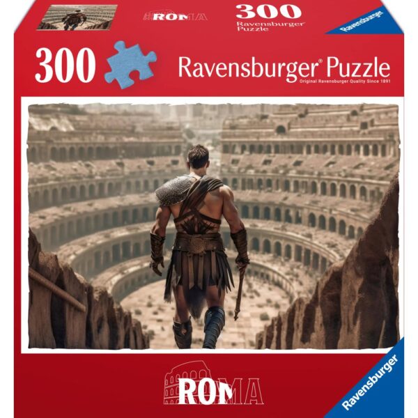 Ravensburger - Puzzle colectia de arta Gladiator 300 piese - RVSPA04037