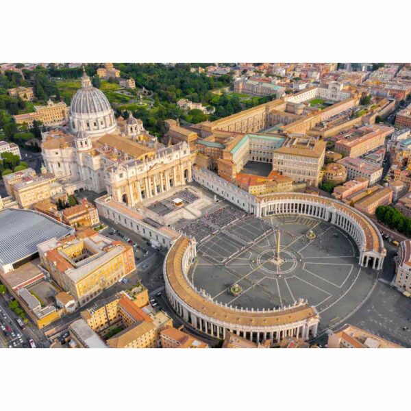 Ravensburger - Puzzle colectia de arta piata Sfantul Petru din Roma 300 piese - RVSPA04038