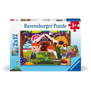 Ravensburger - Puzzle povesti cu zane 2x12 piese - RVSPC04045