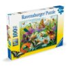Ravensburger - Puzzle lumea minunata a insectelor 100 piese XXL - RVSPC04049