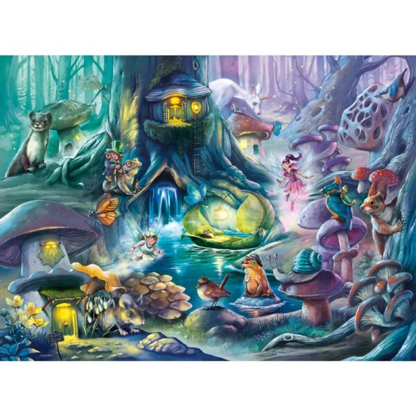 Ravensburger - Puzzle Padurea magica 150 piese XXL - RVSPC04051