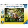 Ravensburger - Puzzle minunile faunei salbatice din jungla 300 piese XXL - RVSPC04055