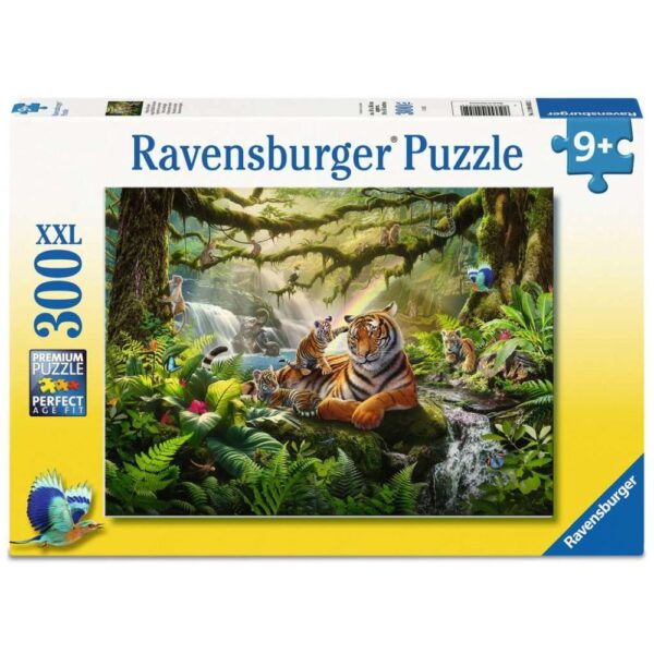 Ravensburger - Puzzle minunile faunei salbatice din jungla 300 piese XXL - RVSPC04055