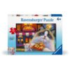 Ravensburger - Puzzle pisica mancand pizza 35 piese - RVSPC04060