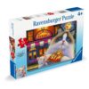 Ravensburger - Puzzle pisica mancand pizza 35 piese - RVSPC04060