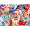Ravensburger - Puzzle iepurasi si fructe de padure 35 piese - RVSPC04063