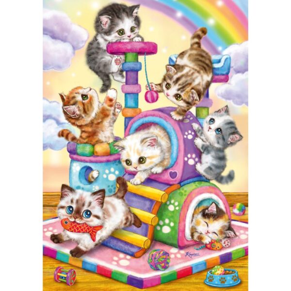 Ravensburger - Puzzle pisicute la joaca 35 piese - RVSPC04071