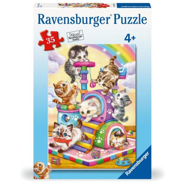 Ravensburger - Puzzle pisicute la joaca 35 piese - RVSPC04071