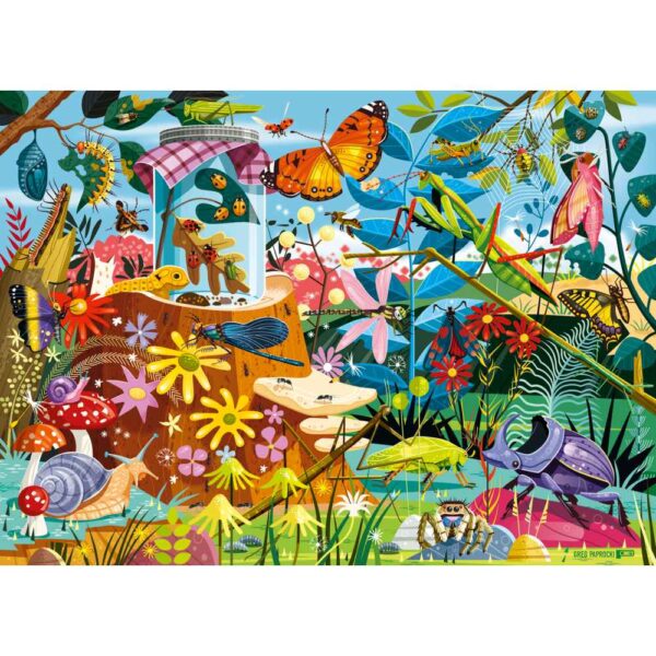 Ravensburger - Puzzle lumea insectelor 60 piese - RVSPC04096