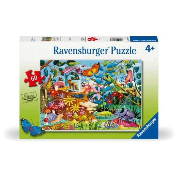Ravensburger - Puzzle lumea insectelor 60 piese - RVSPC04096