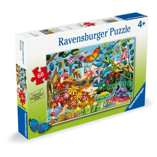 Ravensburger - Puzzle lumea insectelor 60 piese - RVSPC04096