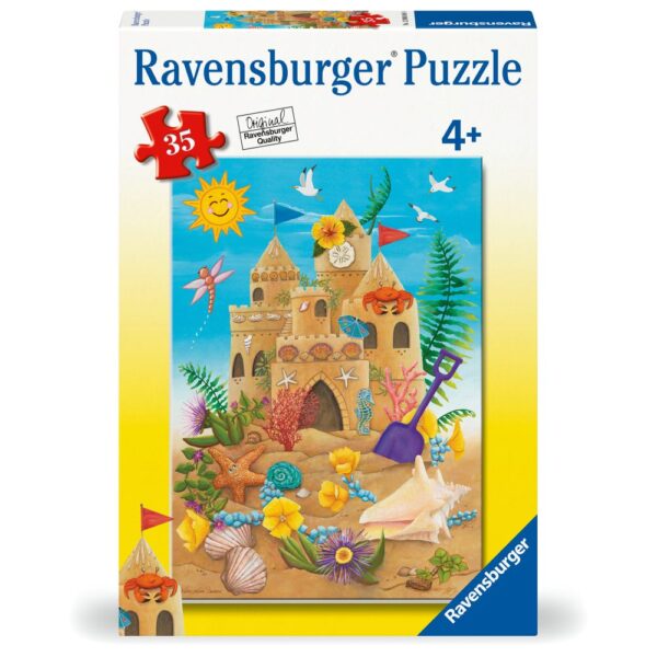 Ravensburger - Puzzle castel de nisip 35 piese - RVSPC04098
