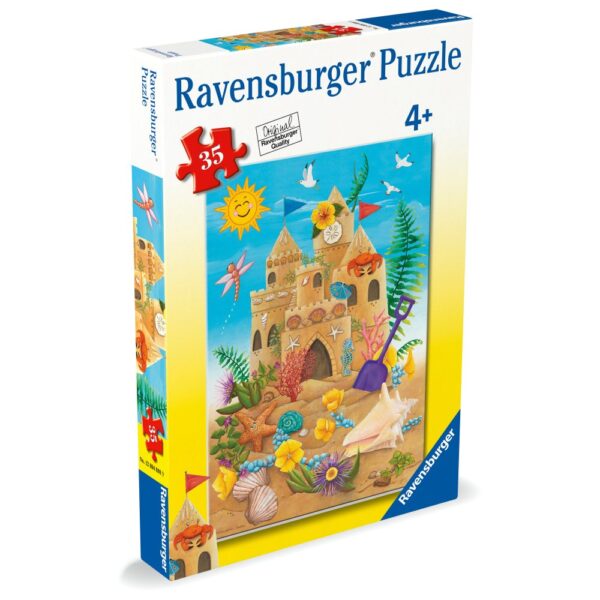 Ravensburger - Puzzle castel de nisip 35 piese - RVSPC04098