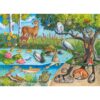 Ravensburger - Puzzle animale deasupra si sub apa 60 piese - RVSPC04100