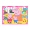 Ravensburger - Puzzle Peppa Pig 4 puzzle in cutie 12 16 20 24 piese - RVSPC04104