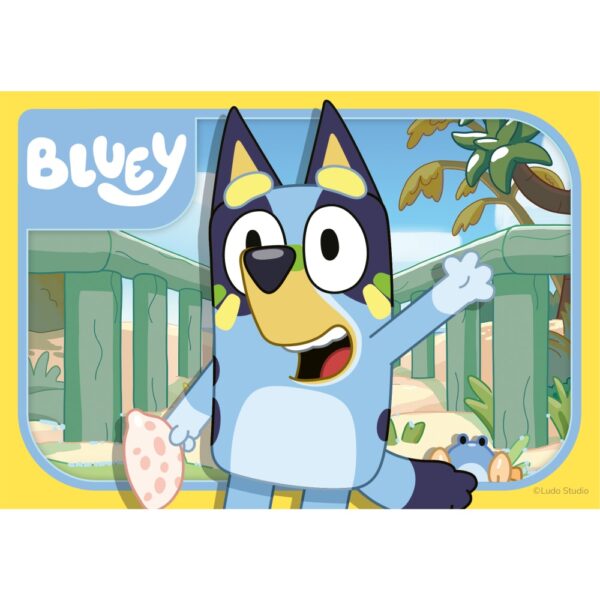 Ravensburger - Puzzle Bluey 4 buc in cutie 2 3 4 5 piese - RVSPC04105